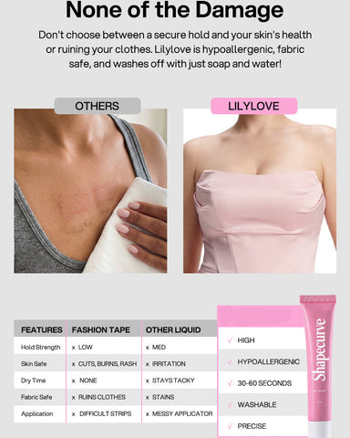 Sweat & Water-Resistant, Easy to Remove