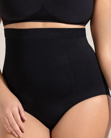 High-Waisted Seamless Shapewear Panty Anti-Slip Compression