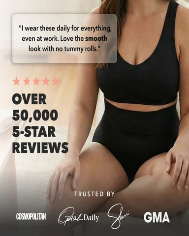 High-Waisted Seamless Shapewear Panty Anti-Slip Compression