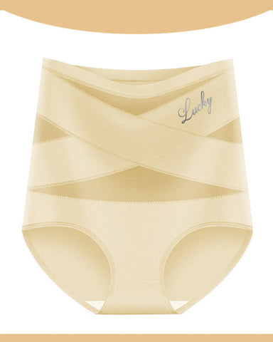 High-Waist Tummy Control Seamless Shaping Lucky Panties(4pcs)