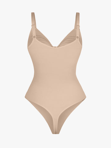 Shape-curve Tummy Control Seamless Zipper Shaping Bodysuit