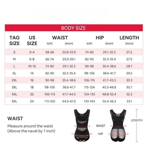 Shapejelly Shapewear Bodysuit Mesh Breathable, Invisible Tummy Control