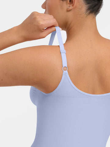Shape-curve Tummy Control Seamless Zipper Shaping Bodysuit