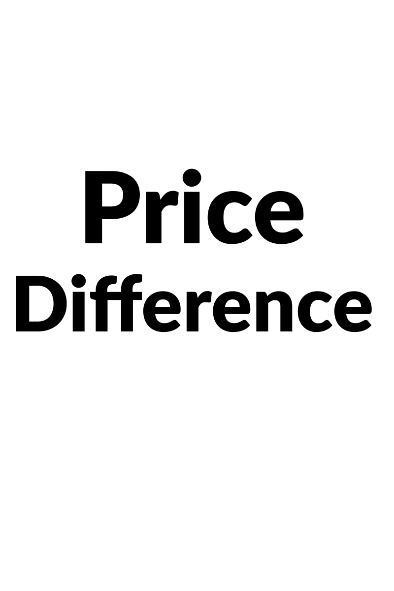 Price  Difference  (One)