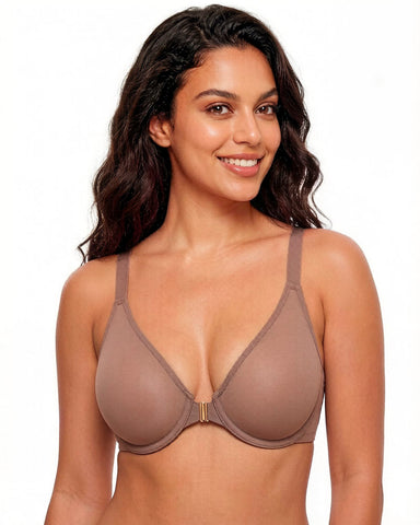 All-Day Comfort Front Closure Mesh Bra