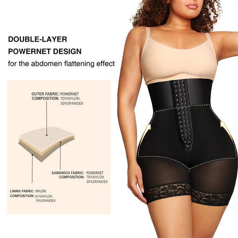 Highwaisted Tummy Control BBL Shorts