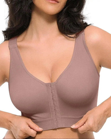 Shapejelly Shapewear with bra Bare Essentials AirSlim Unlined Wireless Back Support Bra