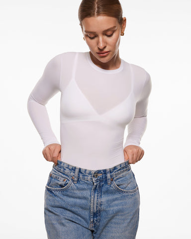 Shapecurve? Soft Basic Long Sleeve Tees