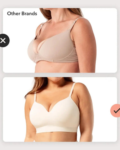 Wireless Shaping Bra, Soft Cups & Adjustable Straps