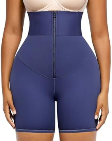 Shapejelly Women High Waist Leggings Tummy Control ElasticFuse Waistband Shaping Leggings Waist Trainer Yoga Pants